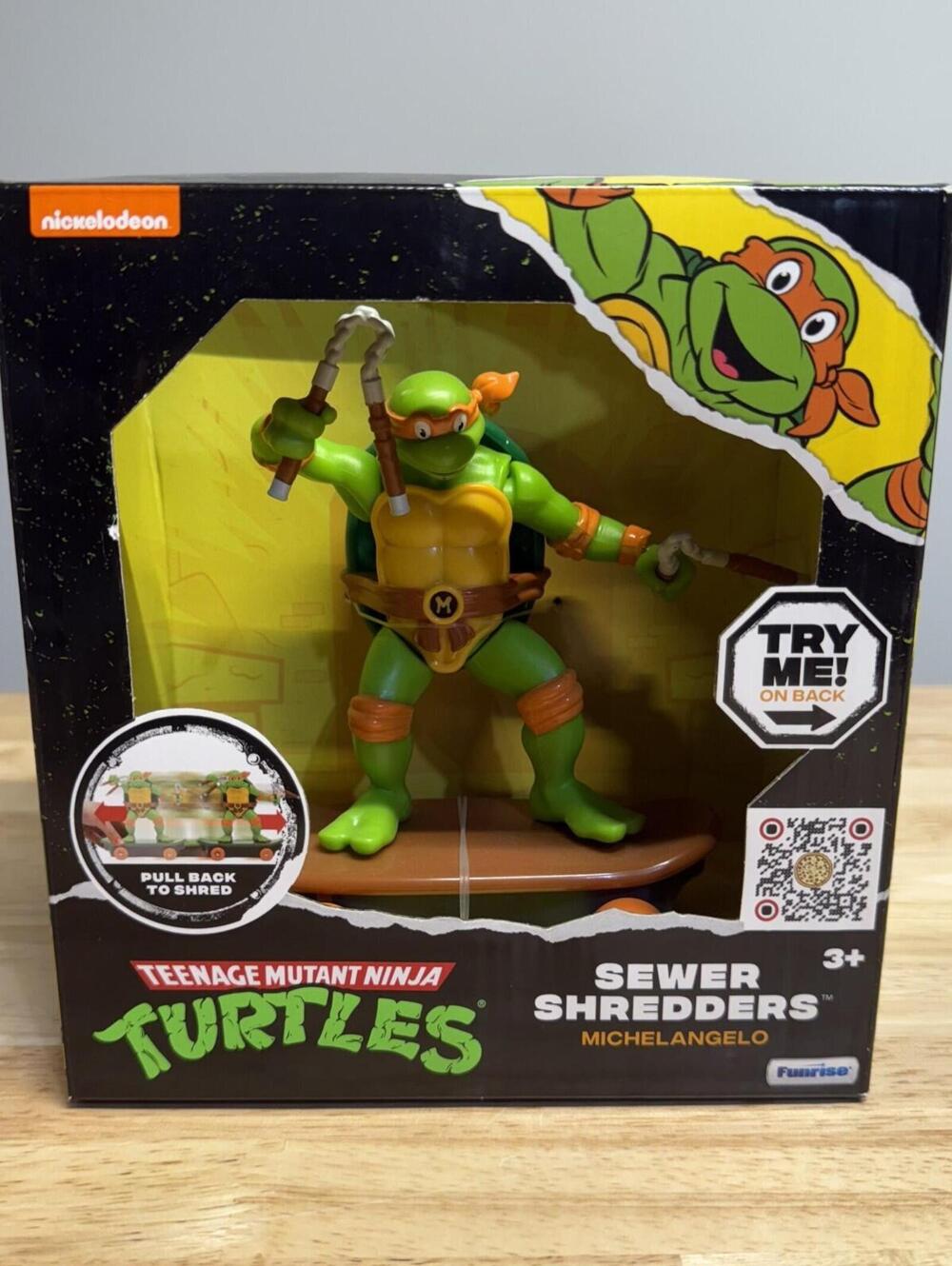 Teenage Mutant Ninja Turtle Sewer Shredders Michelangelo Action Figure